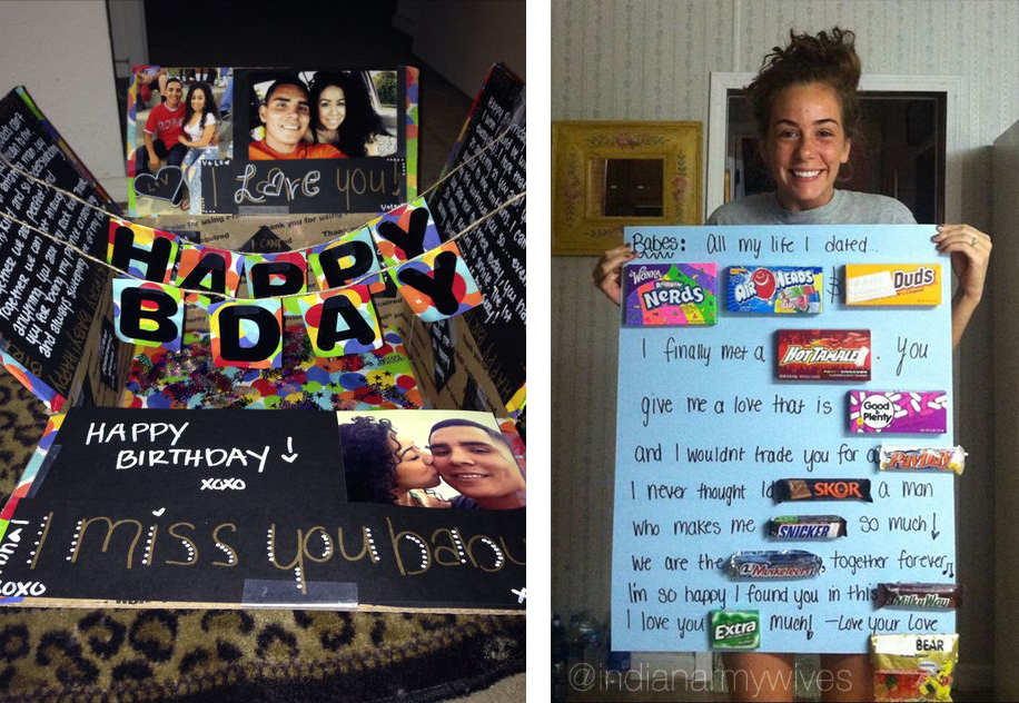 photo collage ideas for boyfriend birthday